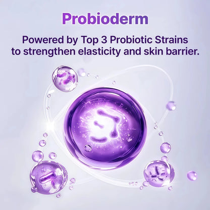 [Cardi B Pick] Purple Day & Night Firming & Lifting 4-Piece Set | Probioderm + Nano Collagen | Korean Anti-Aging Skincare
